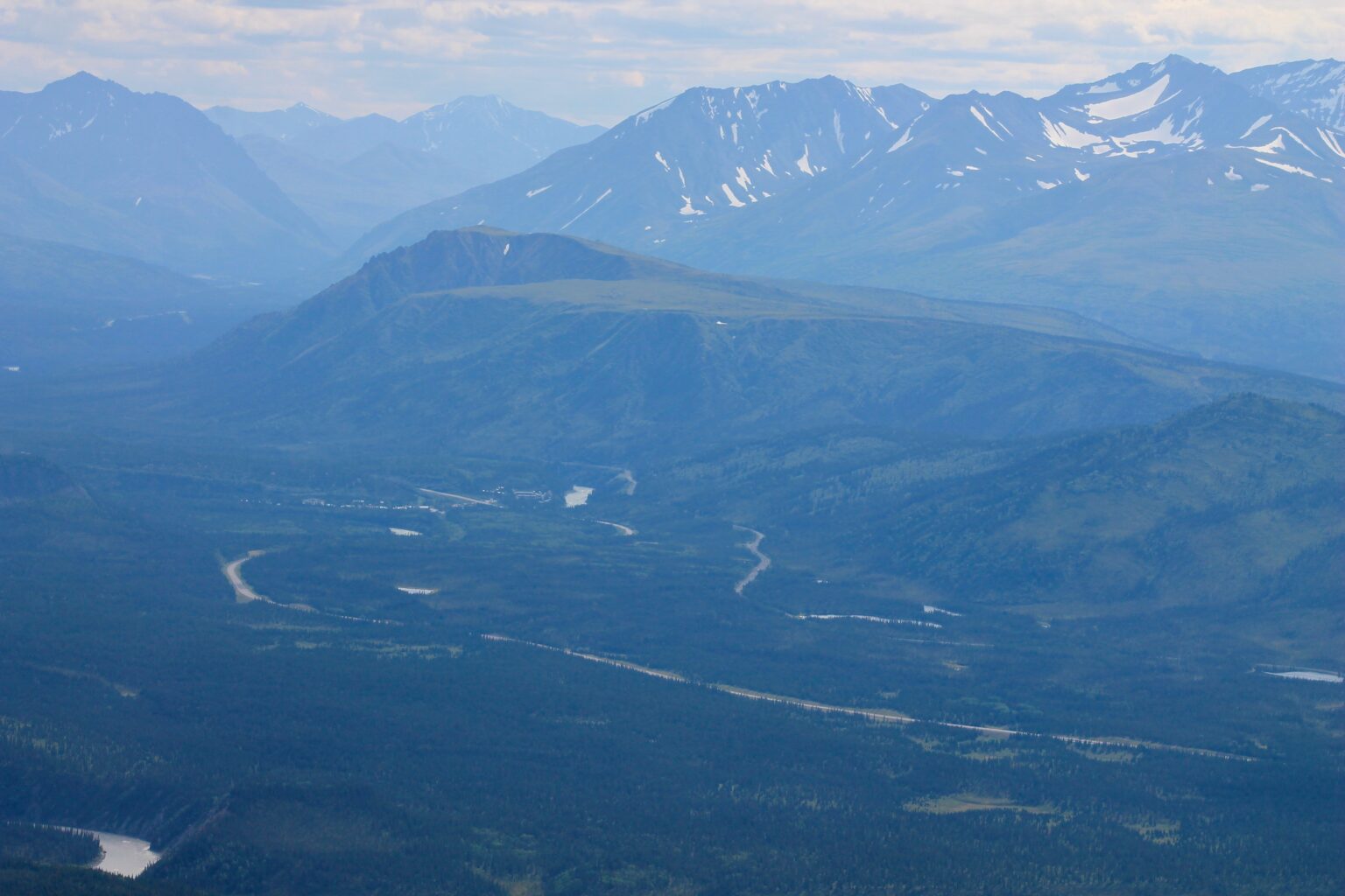 Hiking Alaska The Canyon Between Healy and Denali National Park
